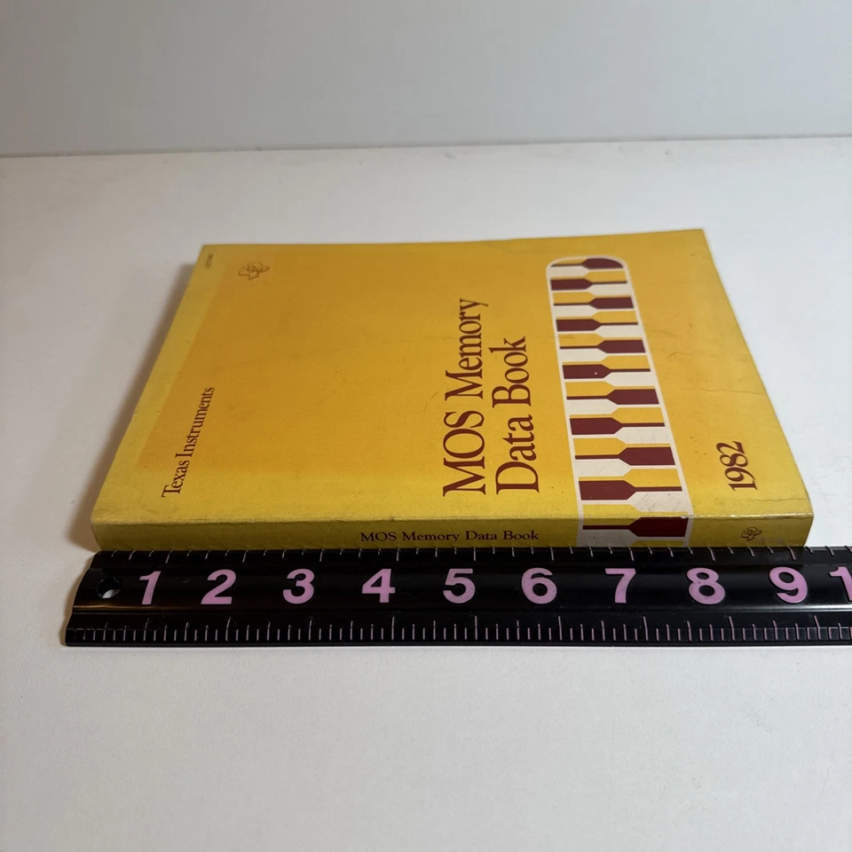 Texas Instruments - MOS Memory Data Book from 1982 - Image 3 of 4