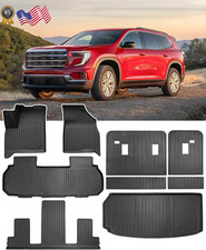 Floor Mats  Cargo Liner for GMC Acadia 2024 2025 Only for 7 Seats Captain'S Ch