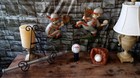 Vintage RELPO Mitt Glove Baseball Ceramic Brown 5" PLANTER VASE Baseball Team — photo 2