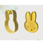 Easter Miffy Bunny Cookie Cutter-Food-Safe Plastic Mold