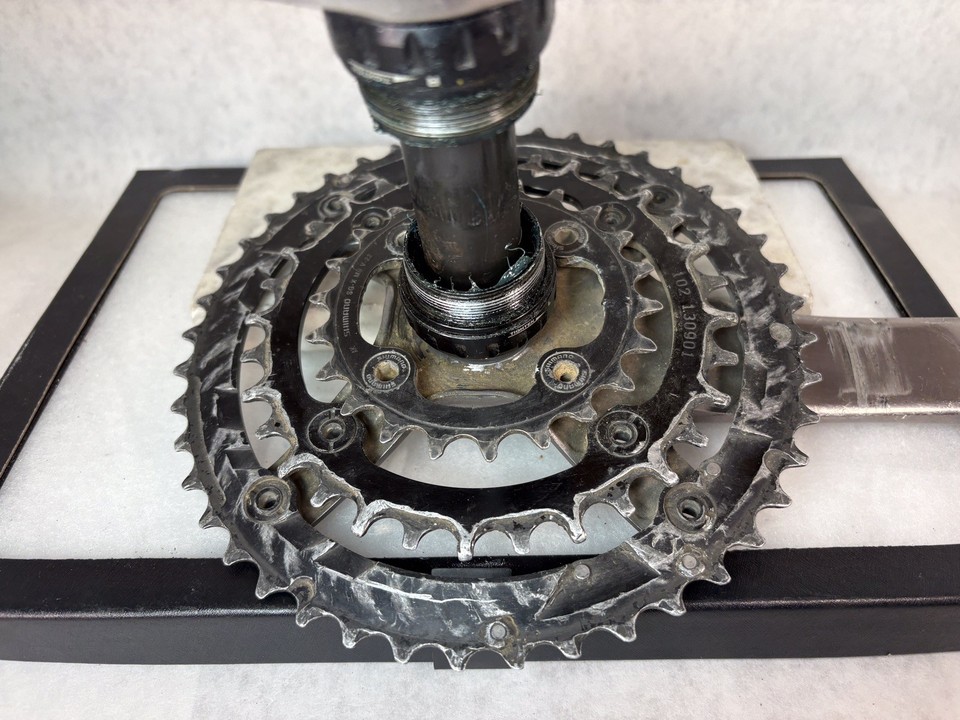 Pédalier VTT Shimano XTR FC-M960 Triple 44-32-22T - 9 Vitesses - 175 Mm - Vintage - Occasion