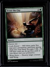 Scout the City - 113 - SPM - NM - MTG Magic the Gathering