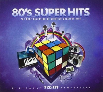 80'S SUPER HITS 2 CD NEU STRAY CATS/FUN FUN/STARSHIP/KENNY ROGERS/+
