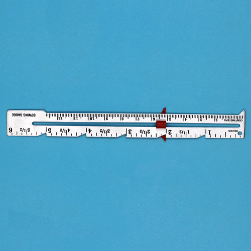 1Pc Metal Sliding Guage, Sewing Measuring Tool, Sewing Guage for Quilting and Se - Picture 7 of 14