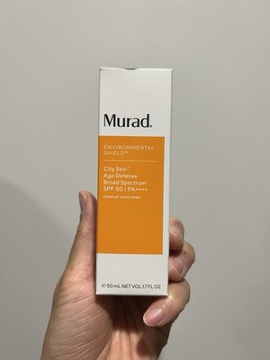 NEW IN BOX MURAD CITY SKIN AGE DEFENSE BROAD SPECTRUM SPF 50 | PA++++  MSRP $69