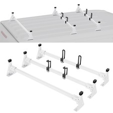 800lb Support Roof Ladder Rack for Ford Transit 150-250-350 2015-2022 System