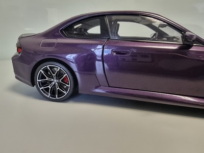 ジ*ン様 【新品未開封】【希少】ミニチャンプス  M2(G87) パープル NEW MINICHAMPS MINIATURE BMW M2 COUPE G87 TWILIGHT PURPLE 1:18