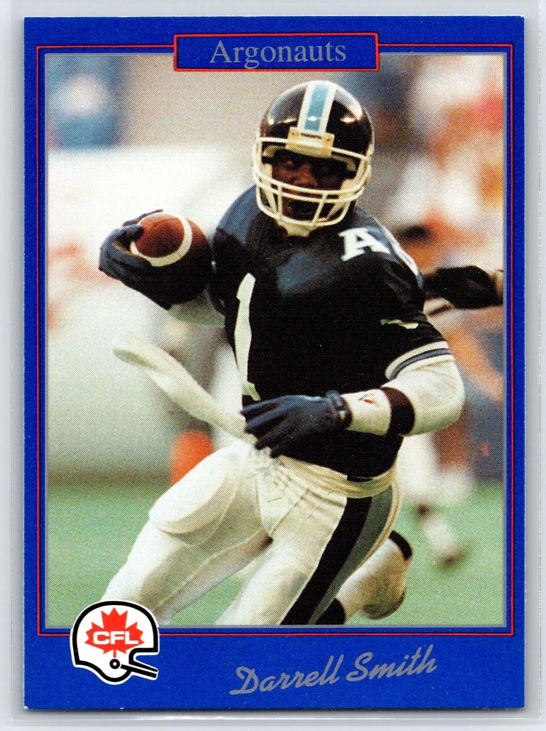 1991 JOGO CFL Darrell Smith Toronto Argonauts #206