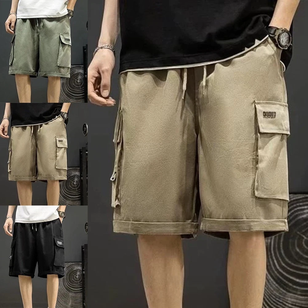 Men's Casual Five Point Shorts Designed for Comfort and Convenience This Summer
