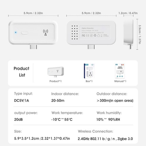 -Relais Typ C 3.0 Repeater -Hub Erforderlich Funktioniert mit Home Assist2241 - Bild 2 von 10