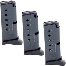 ProMag 3 Pack Ruger LCP .380 ACP, 6-Round Magazine, RUG 13, Blue Steel