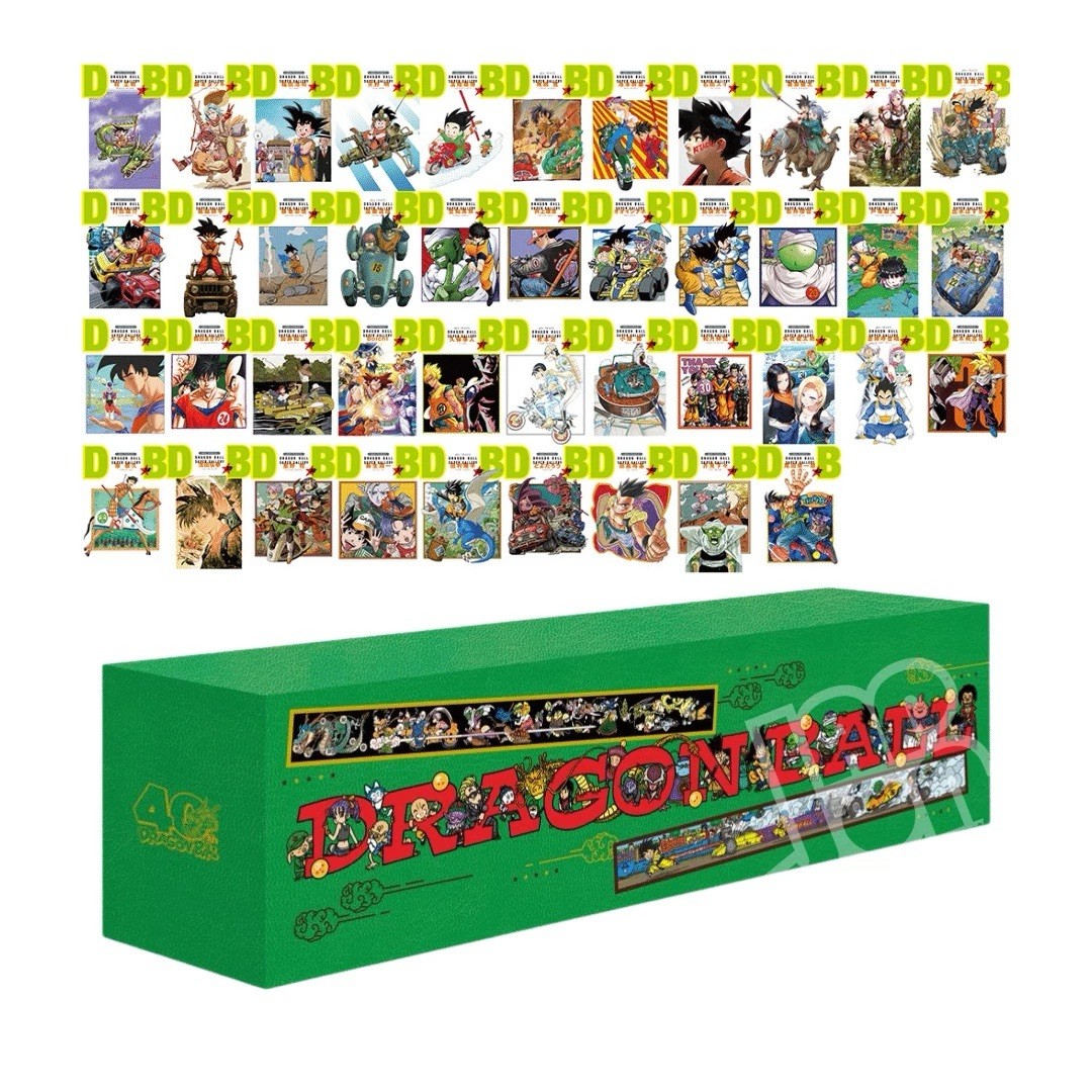 ドラゴンボール 40周年記念 全巻　Double Cover Box Dragon Ball Double Cover Box - 40th Anniversary - Japanese Manga