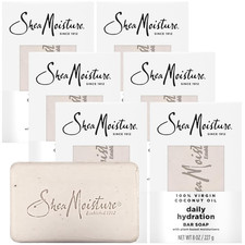 SheaMoisture Shea Butter Body Wash Bar Soap 8 Oz Bar - 6 pack