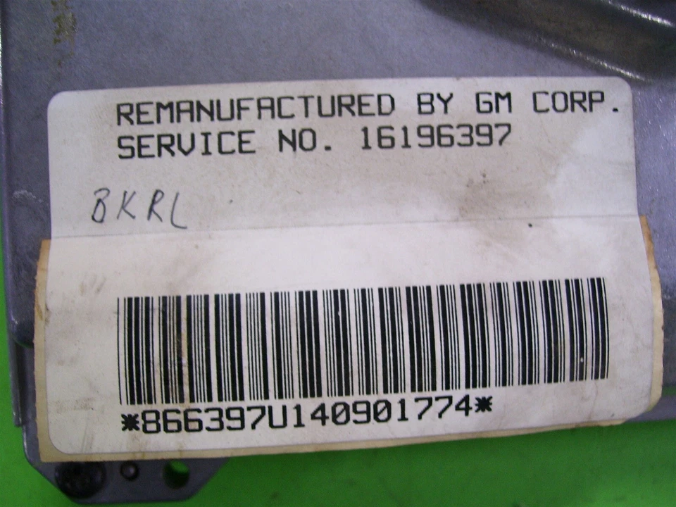 Módulo informático motor Buick Skylark 1994 ECM ecu 16196397 GM  Foto 4 de 4