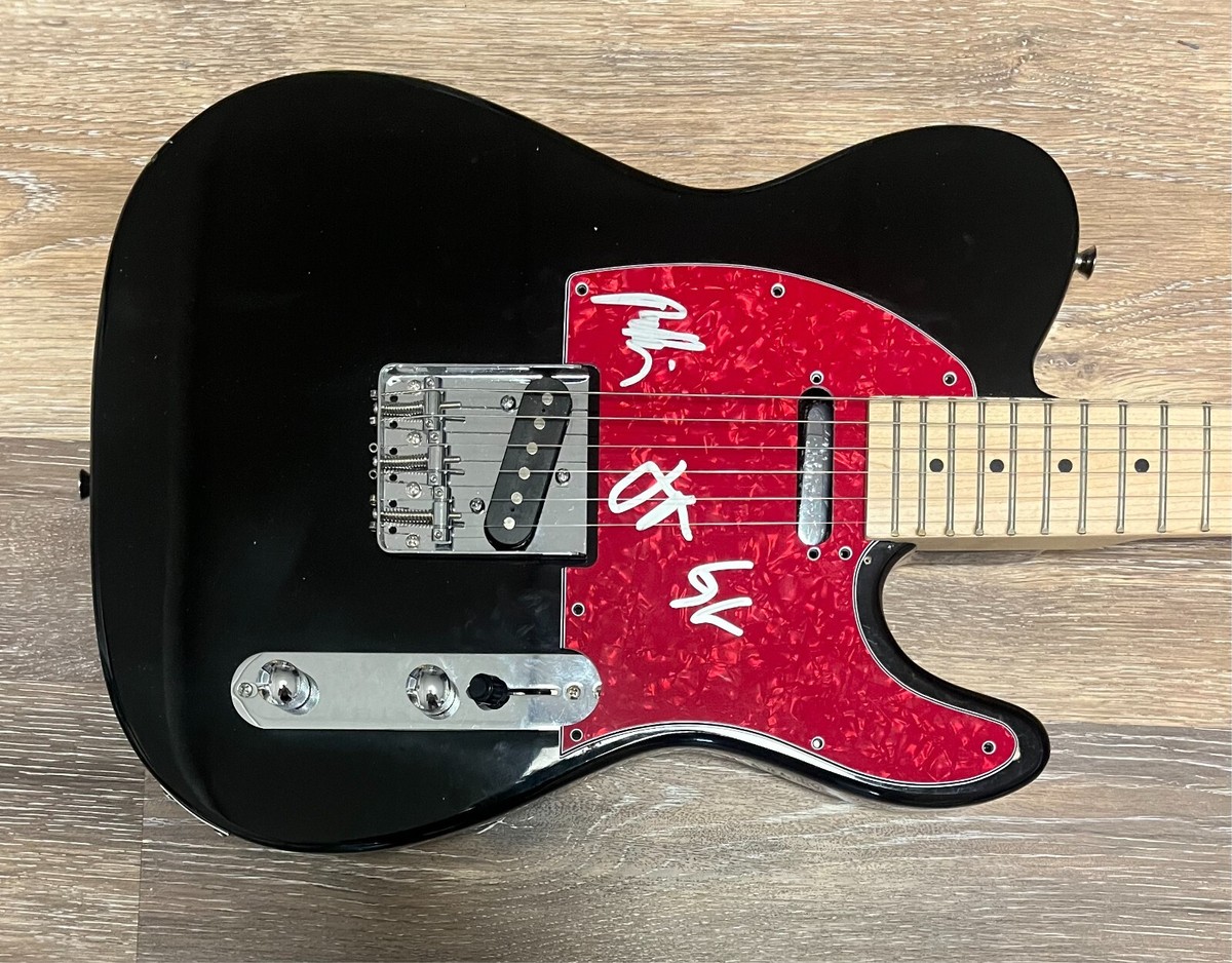 CIGARETTES AFTER SEX * signed electric guitar * GREG GONZALEZ, JACOB &  RANDY *