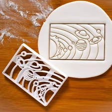 Solar System Cookie Cutter - universe galaxy planets space astrology astronomy