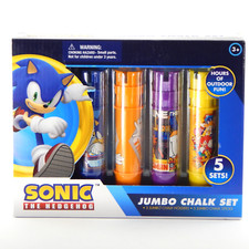 Sonic The Hedgehog Jumbo Chalk Set