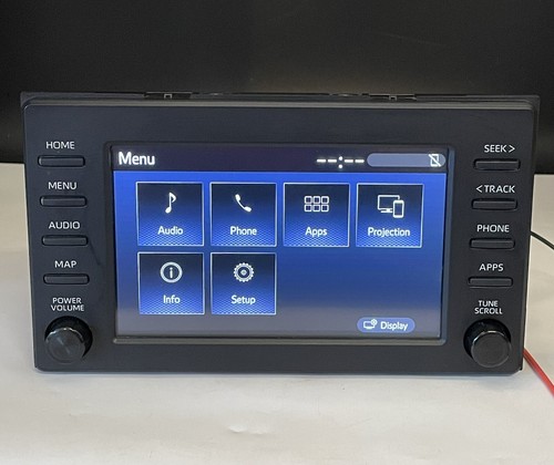 Toyota Rav4 19-20 Radio receiver Touch screen navigation 86140-0r320 Oem Used - Foto 1 di 7
