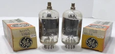 Lot of (2) GE 17GJ5 Electronic Tubes, NEW-Old Stock