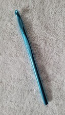 Vintage Hero Crochet Hook Made In Germany Size K Metal Blue