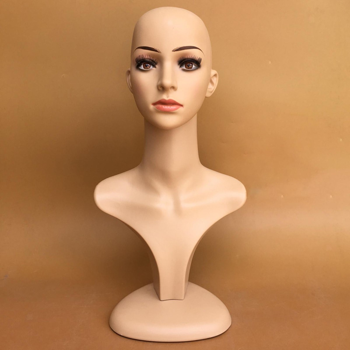 Female Mannequin Head with Shoulder 21.26inch Height Wig | eBay UK