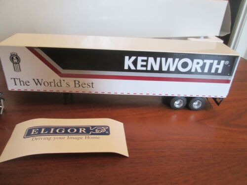 Eligor 1/43 The World's Best Kenworth T2000 Semi & Box Trailer Diecast Metal NOS - Bild 5 von 20