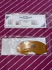 Rip n Roll Replacment Lens Orange Tint Raised Roll Off Lens  Colossus Mx Goggles