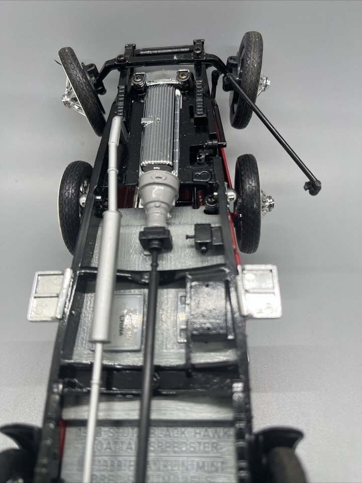 Miniature Franklin Mint Stutz Black Hawk Boattail Speedster - Échelle 1/24