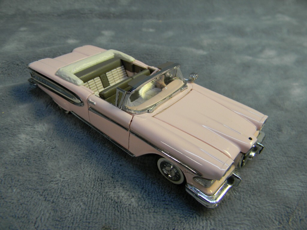 Chrysler Town And Country 1950 – Edsel Citation 58 – Franklin Mint 1/43 – Occasion
