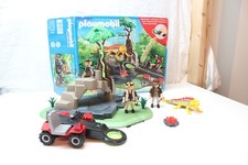 playmobil 4847 setnr. EMBALAJE ORIGINAL Dino Cave Dinosaur Hunter Jurassic Park World
