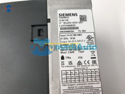1PC New Siemens inverter 6SL3210-1KE21-3AF1 - Picture 10 of 10