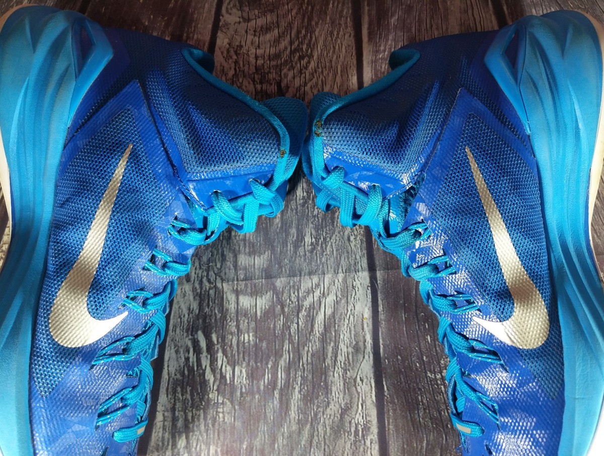 Nike Hyperdunk Duke Blue White Mens Size 17 Lunarlon Nike Hyperdunk Lunarlon Basketball Shoes Blue Royal Z22  main image 2