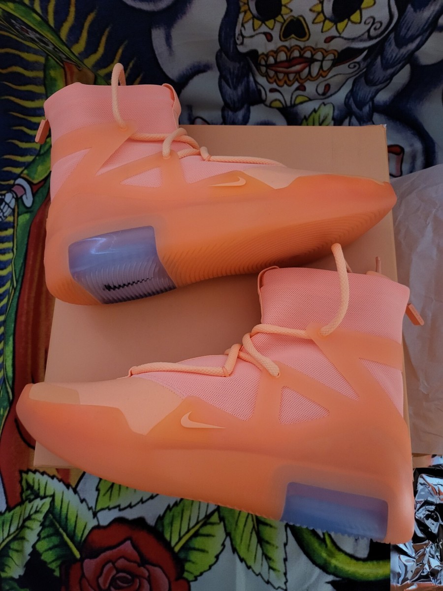 Size Nike Air Fear Of God Orange Pulse for sale online