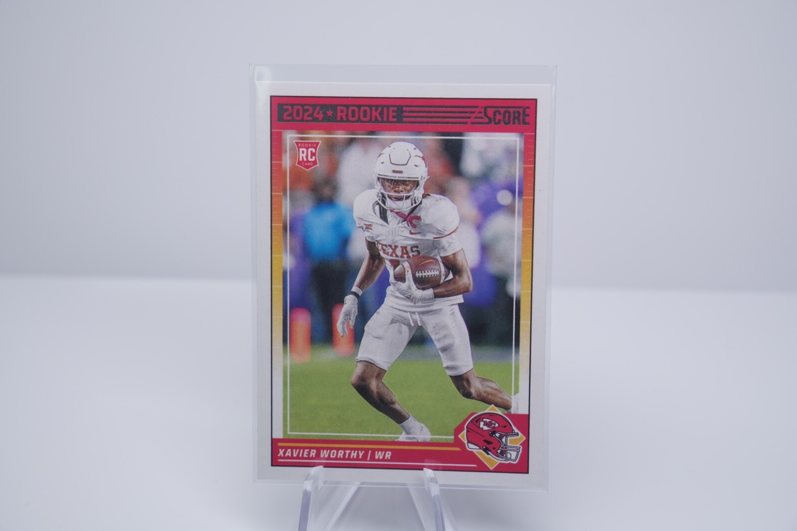 2024 Score - Rookies Scorecard #324 Xavier Worthy (RC)