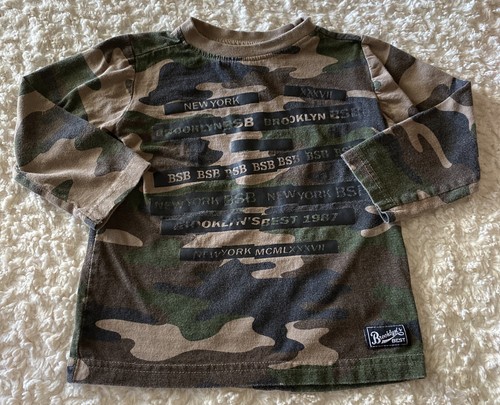 Boys Green Brown Black Camouflage 