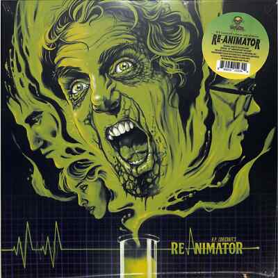 Richard Band / RE-ANIMATOR (Yellow & Green Swirl Vinyl) / Waxwork / WW1 / colLP