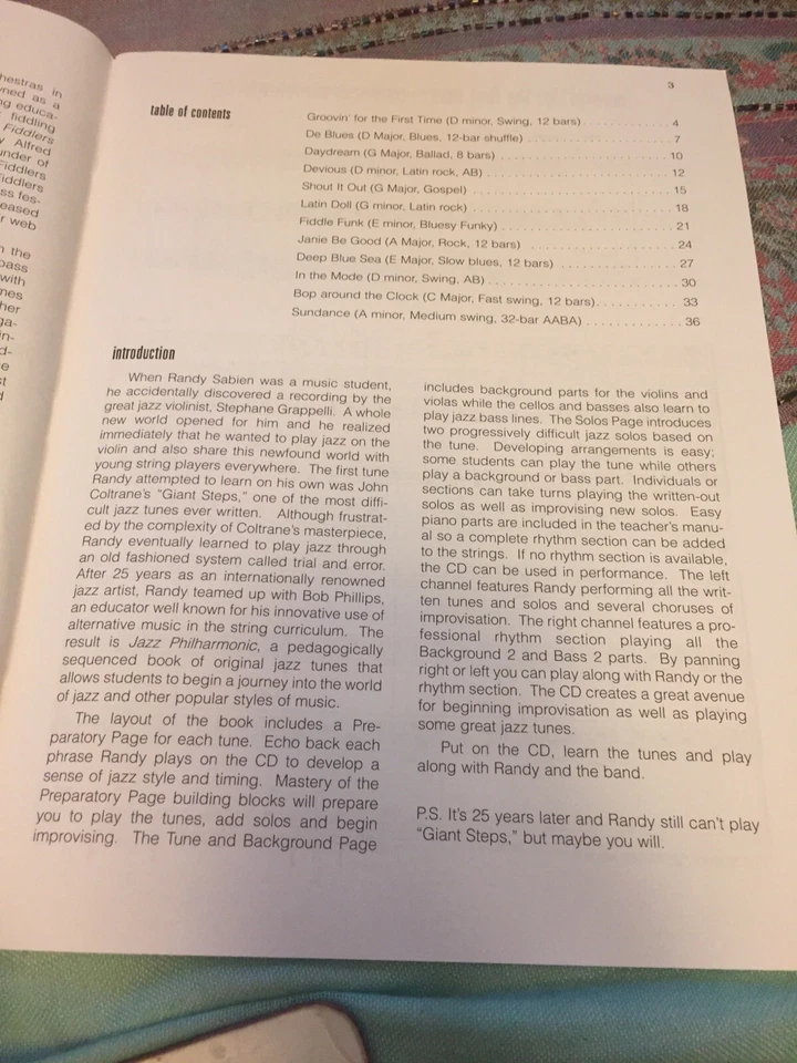 Jazz Philharmonic - By Bob Phillips and Randy Sabien - Image 2 of 4