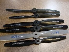 Vintage Model Plane Propeller Lot Master Airscrew SUPER NYLON various sizes used