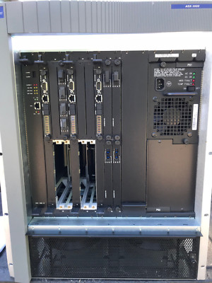 Marconi ASX-1000AC Backbone ATM Switch Chassis Incls 1 AC Power Supply and Cards