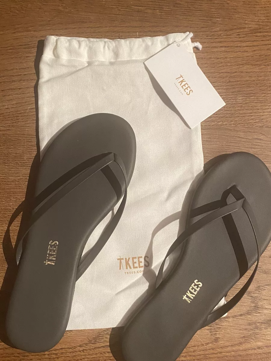 Brand New Tkees Flip Flops In No 37 Black or Seashell