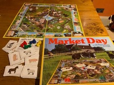Market Day board game , vintage Ravensburger/Fisher Price , 1984 , preloved.
