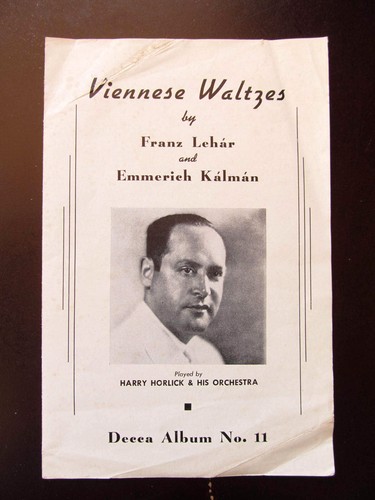 The Viennese Waltzes By Lehar & Kalman*5x10” 78rpm Record Album #11 (1939) - Picture 5 of 10