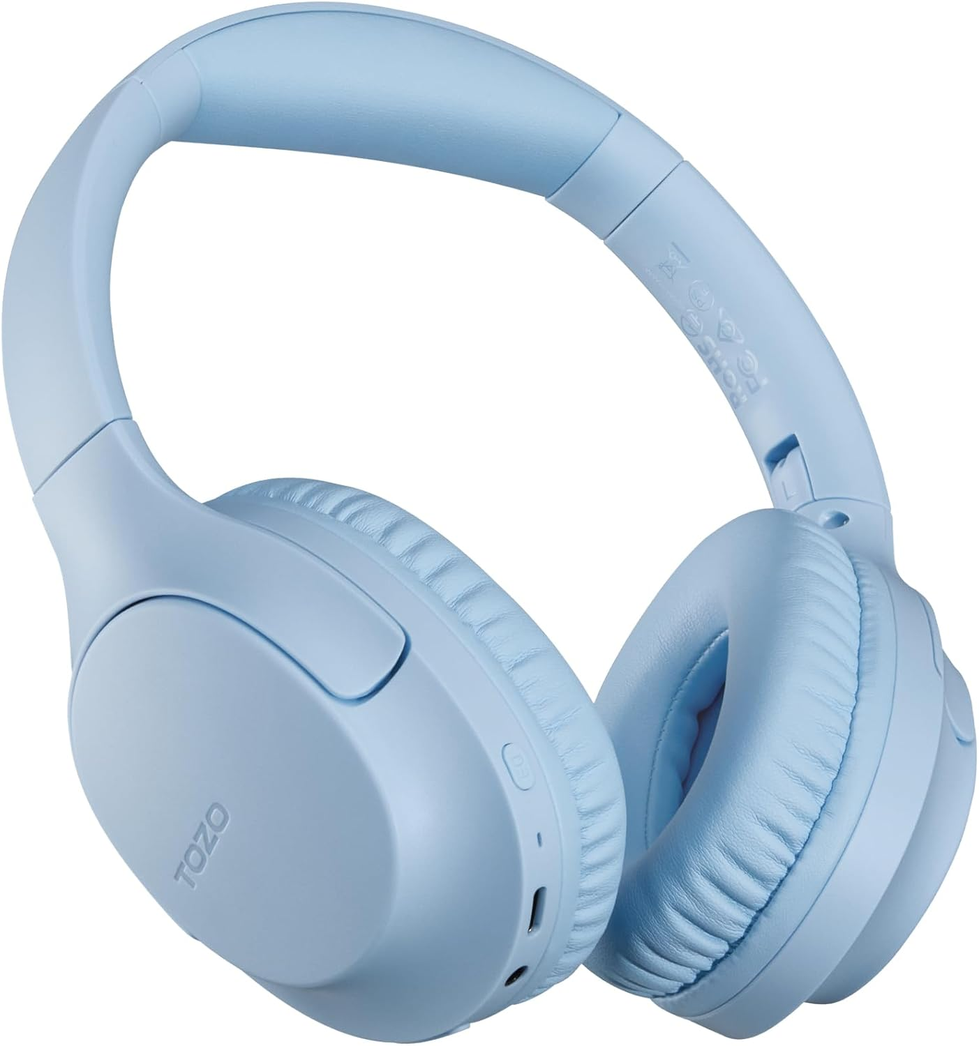 New Version Bluetooth 5.4 Headphones, ENC Call Noise Cancelling with Mic over Ea