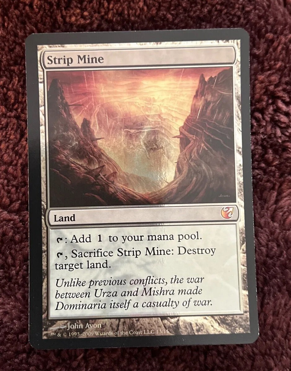 MTG Magic The Gathering Foil Strip Mine *NP | eBay