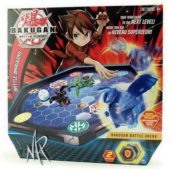 BAKUGAN BATTLE PLANET Battle Brawlers Arena Game Spin ...