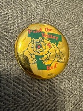 Vintage South Carolina State Bulldogs Paint The Valley Red Pin Button FVSU