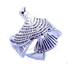 925 Silver Plated Astonishing Handmade Designer Fashion Rings Size-9.5 MR04