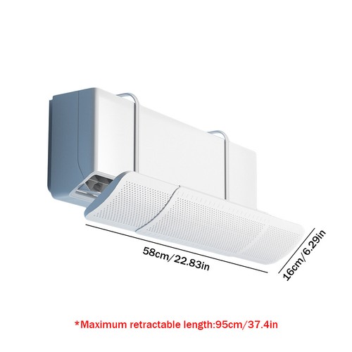 Air Conditioner Wind Deflector Hanging-type Wind Guide for Home (Retractable) - Picture 9 of 9