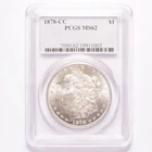 1878-CC Morgan Silver Dollar PCGS MS62