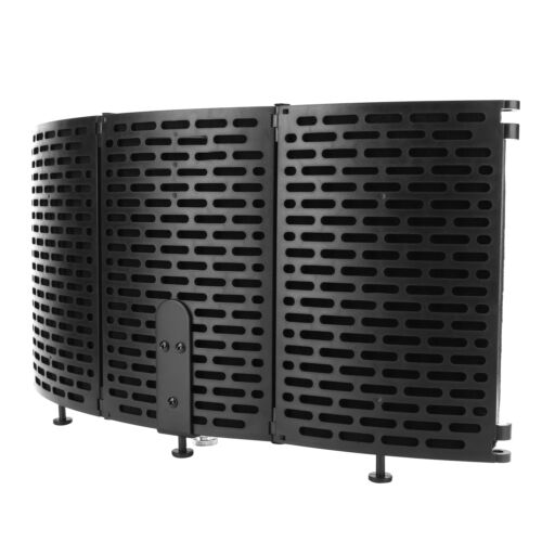 Sound Filter Mic 3 Layers Foldable Wind Screen Board Sound Proof Cover Plate TOH - Picture 1 of 12